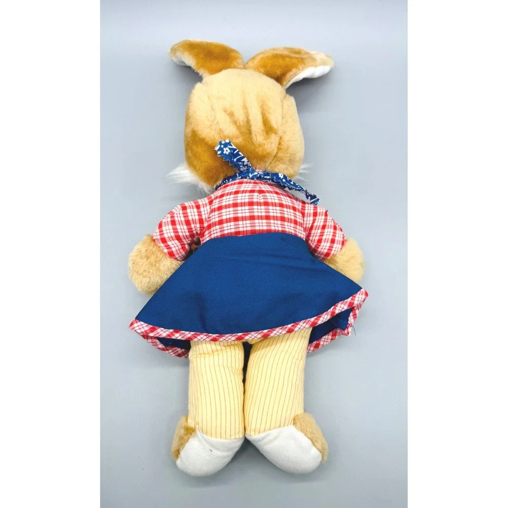 Knickerbocker Cowgirl Cowboy Bunny Rabbit Plush Animals of Distinction 15